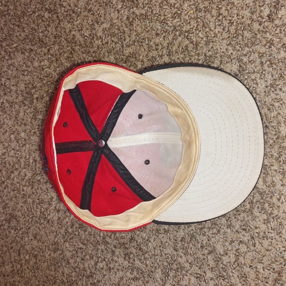 Vintage MLB Pro Line Portland Beavers Twins Red Black Baseball Hat 7 3/8 Rare - Picture 8 of 12